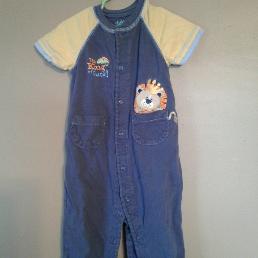 King of the jungle romper